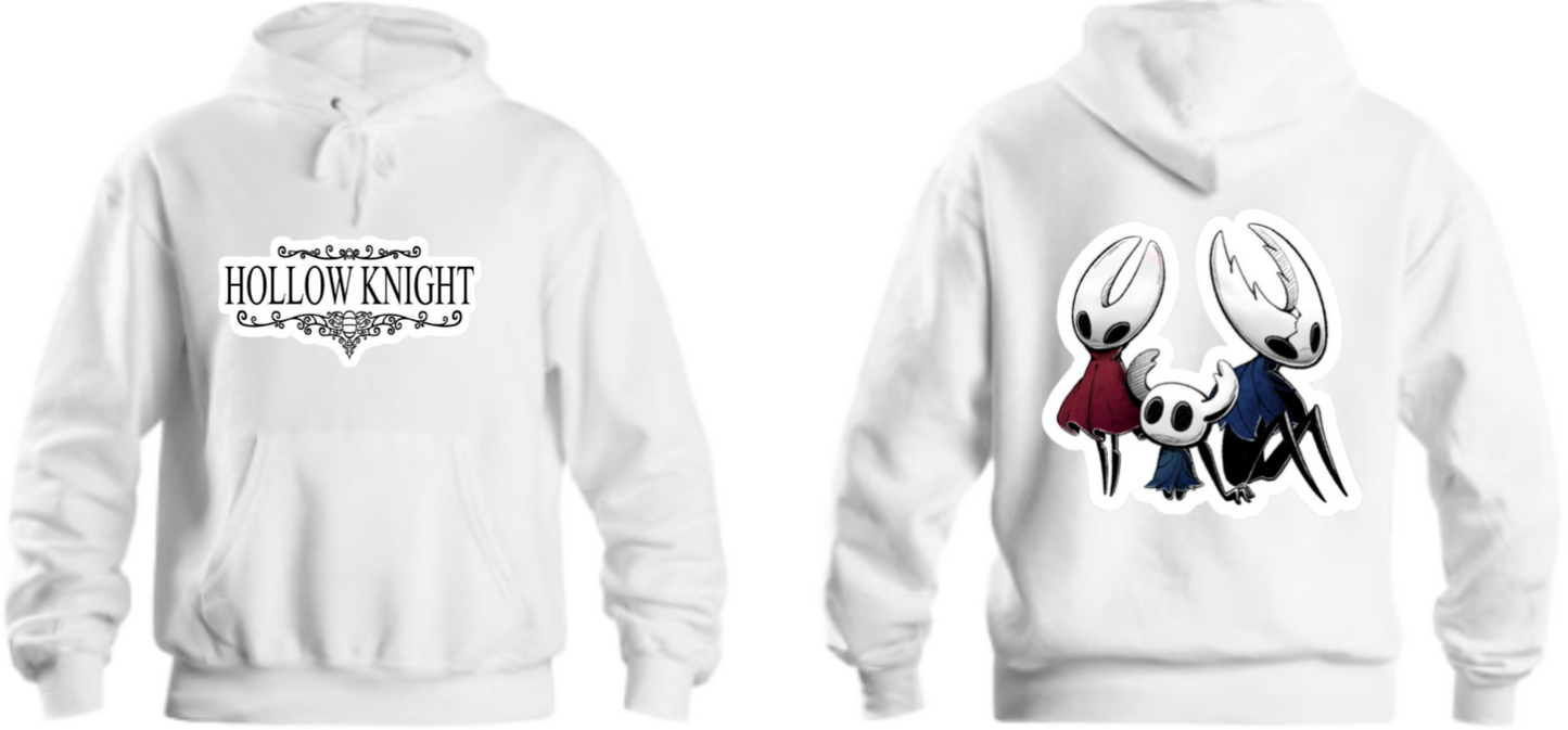 Hollow Knight One Size hoodie White Back 4