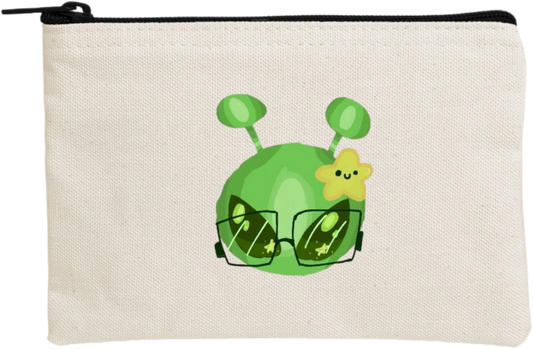 aliens wallet pencil case Beige 4