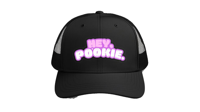 Baseball cap Black Hey, Pookie 4