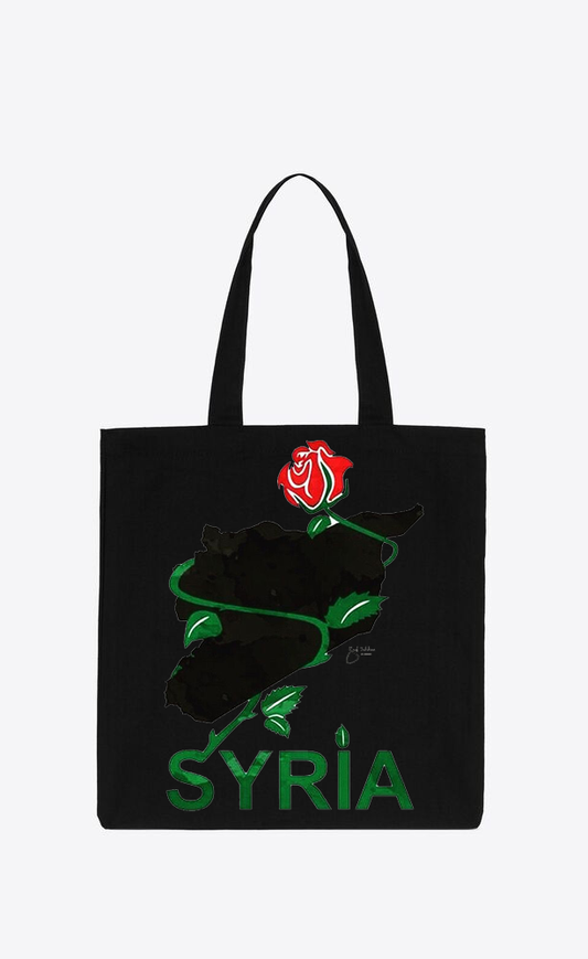 Syria tote bag Black 4