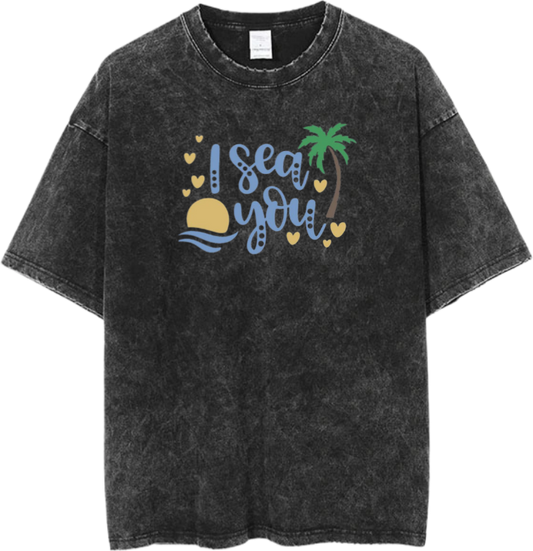 Summer Vibes One Size t- shirt Washed 4