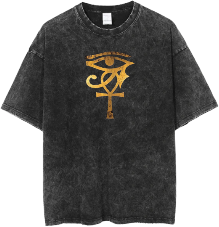 Egypt t- shirt Over Size Washed 4