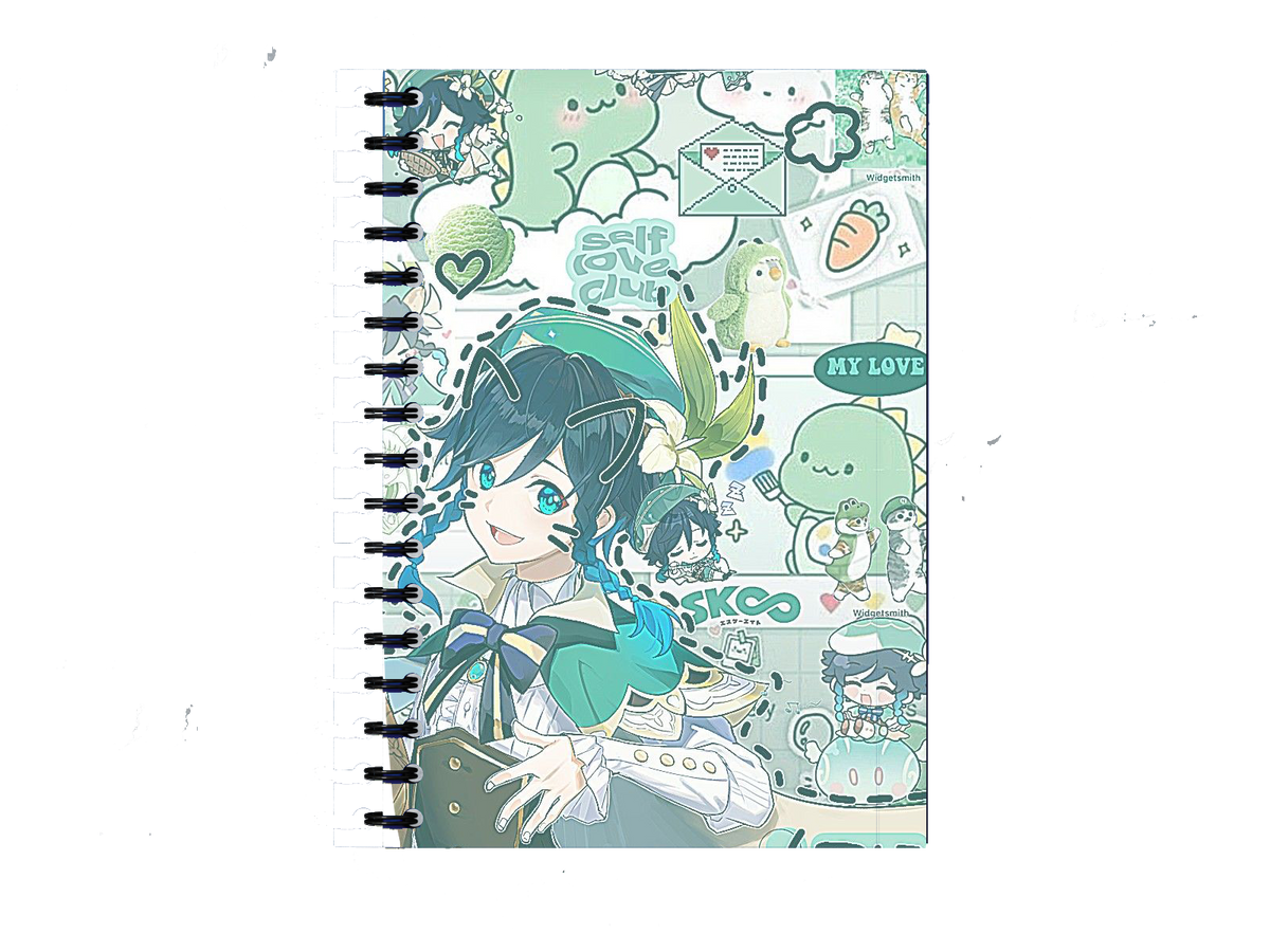 Genshin Impact Notebook A5 8