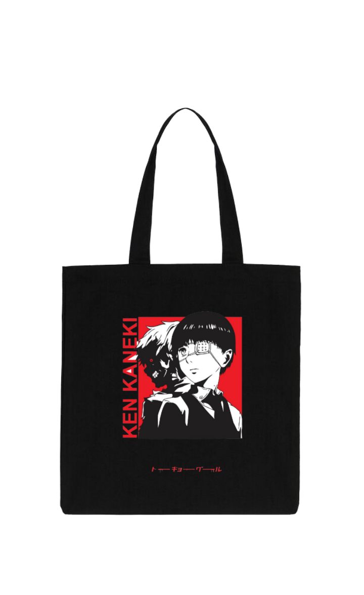 Tokyo ghoul tote bag Black 4