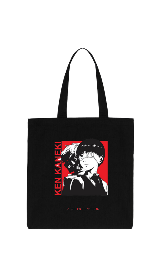 Tokyo ghoul tote bag Black 4