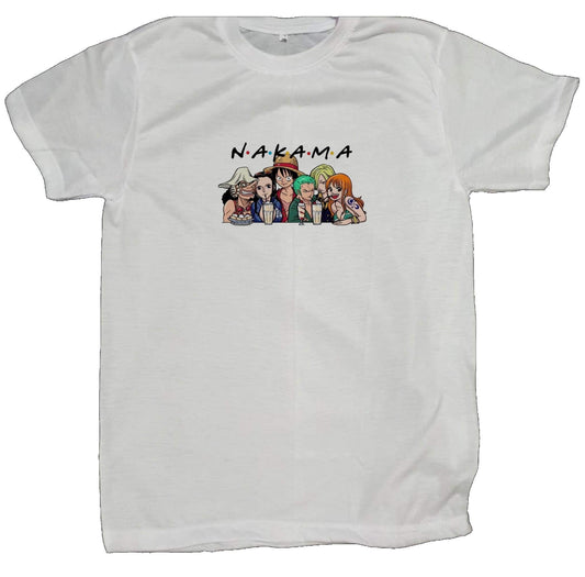 one piece t- shirt fat White 4