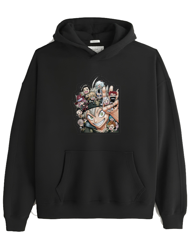 Anime Nanatsu no taizai seven deadly sins Oversize Hoodie Black 4