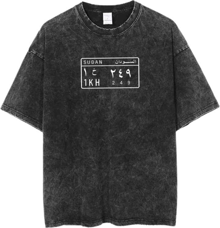 Sudan One Size t- shirt Washed 4
