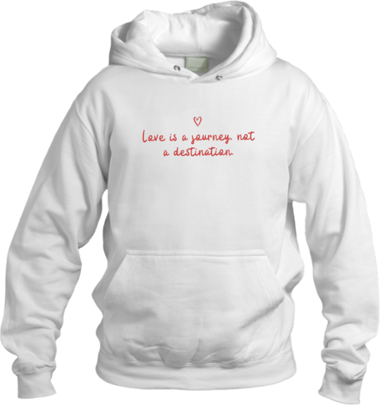 VaIentine coupIe Oversize Hoodie White 4