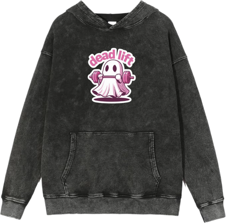 workout gym pilates Oversize Hoodie Washed 4
