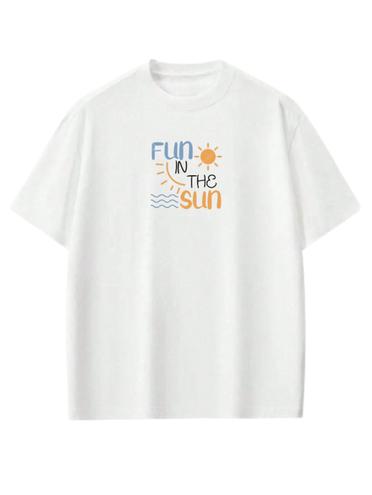 Summer Vibes t- shirt White  4
