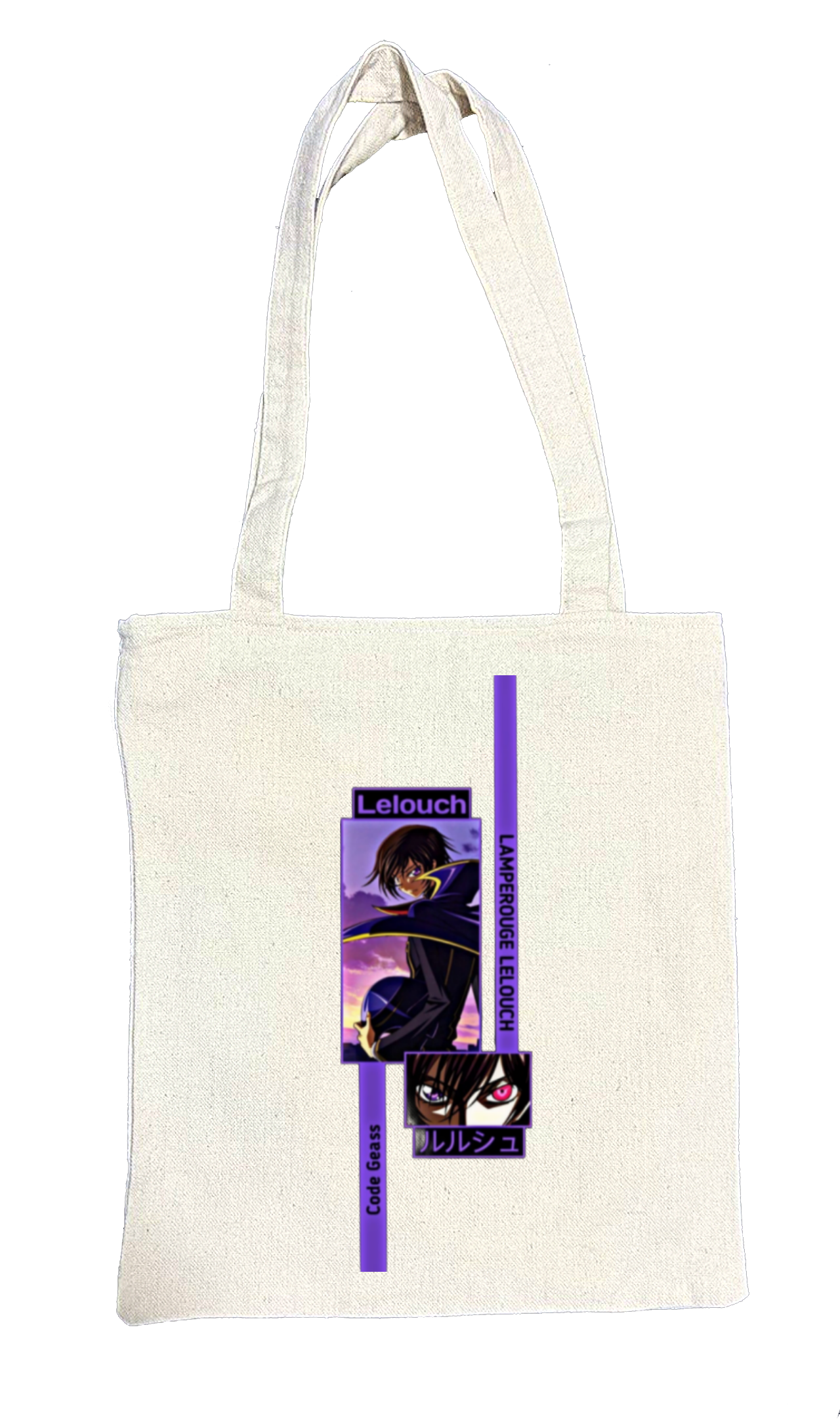 Code Geass tote bag beige 4