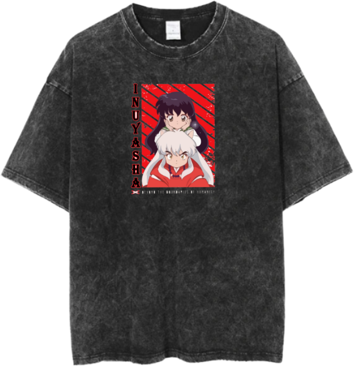 Inuyasha t- shirt One Size Washed 4