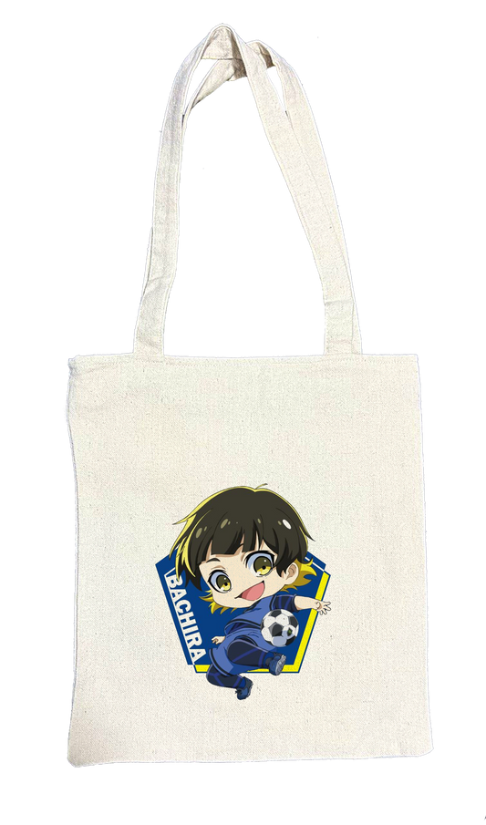 blue lock tote bag beige 4