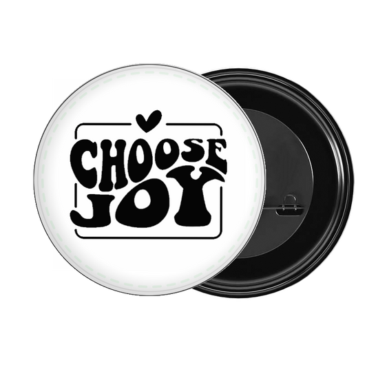 brooch CHOOSE JOY 4