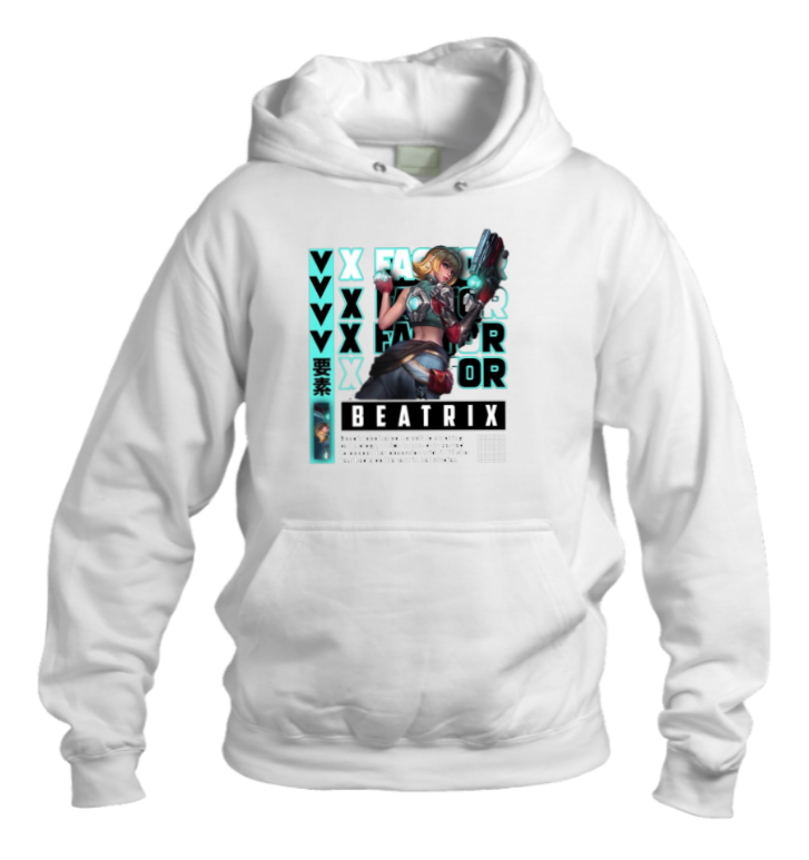 Mobile Legends Bang Bang One Size hoodie White 4