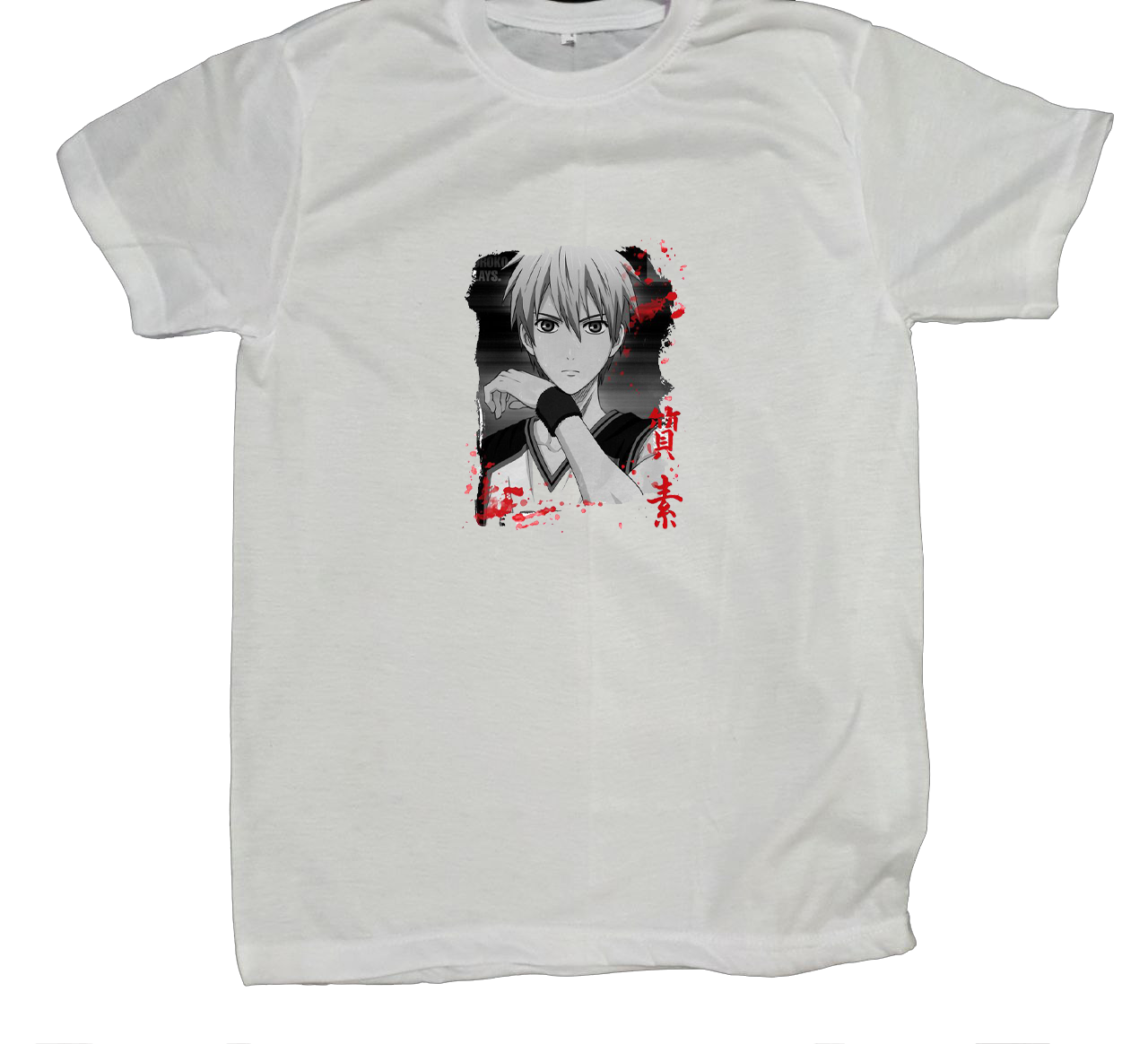 Kuroko's Basketball t- shirt fat White 4