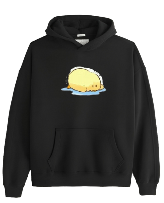 duck Oversize Hoodie Black 4