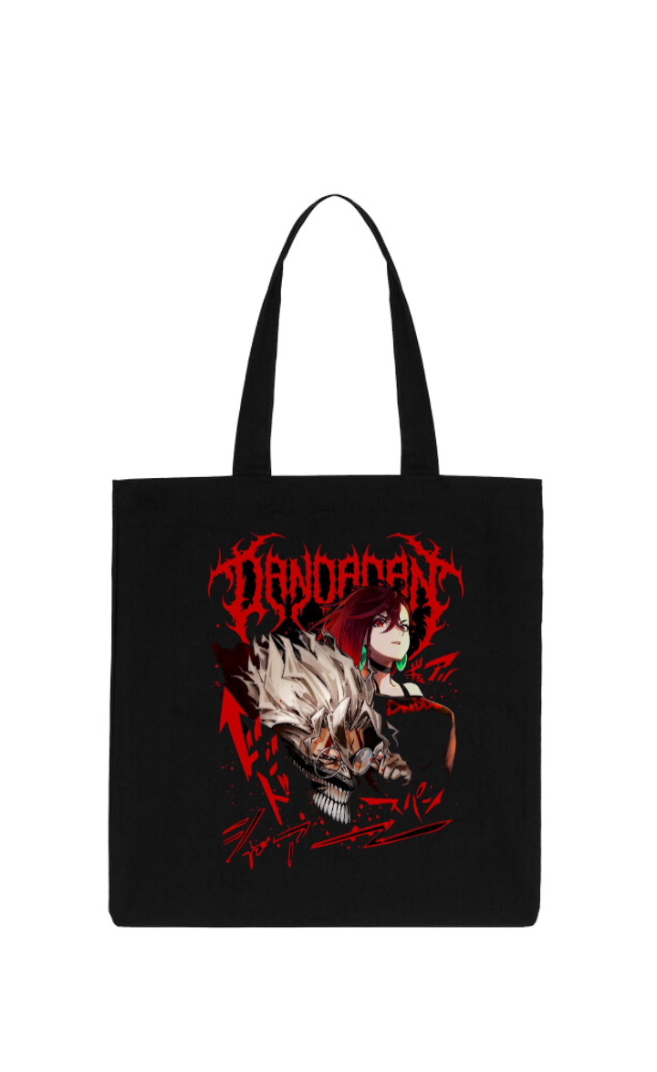 Dandadan tote bag Black 4