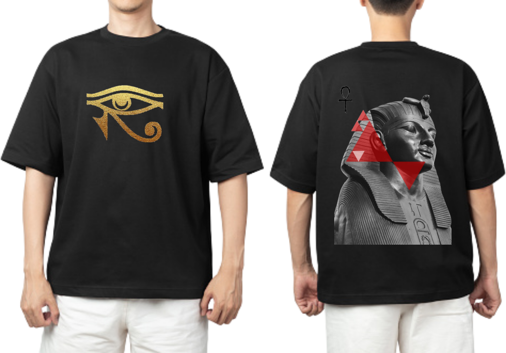 Egypt t- shirt One Size Black Back 4