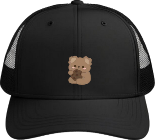 bear Baseball cap Black  4