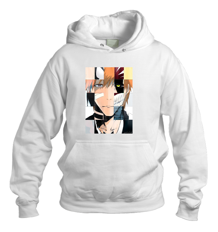 Bleach One Size hoodie White 5