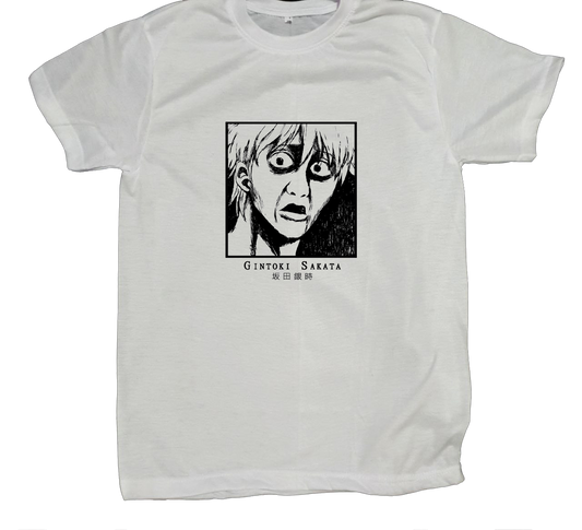 gintama t- shirt fat White 4