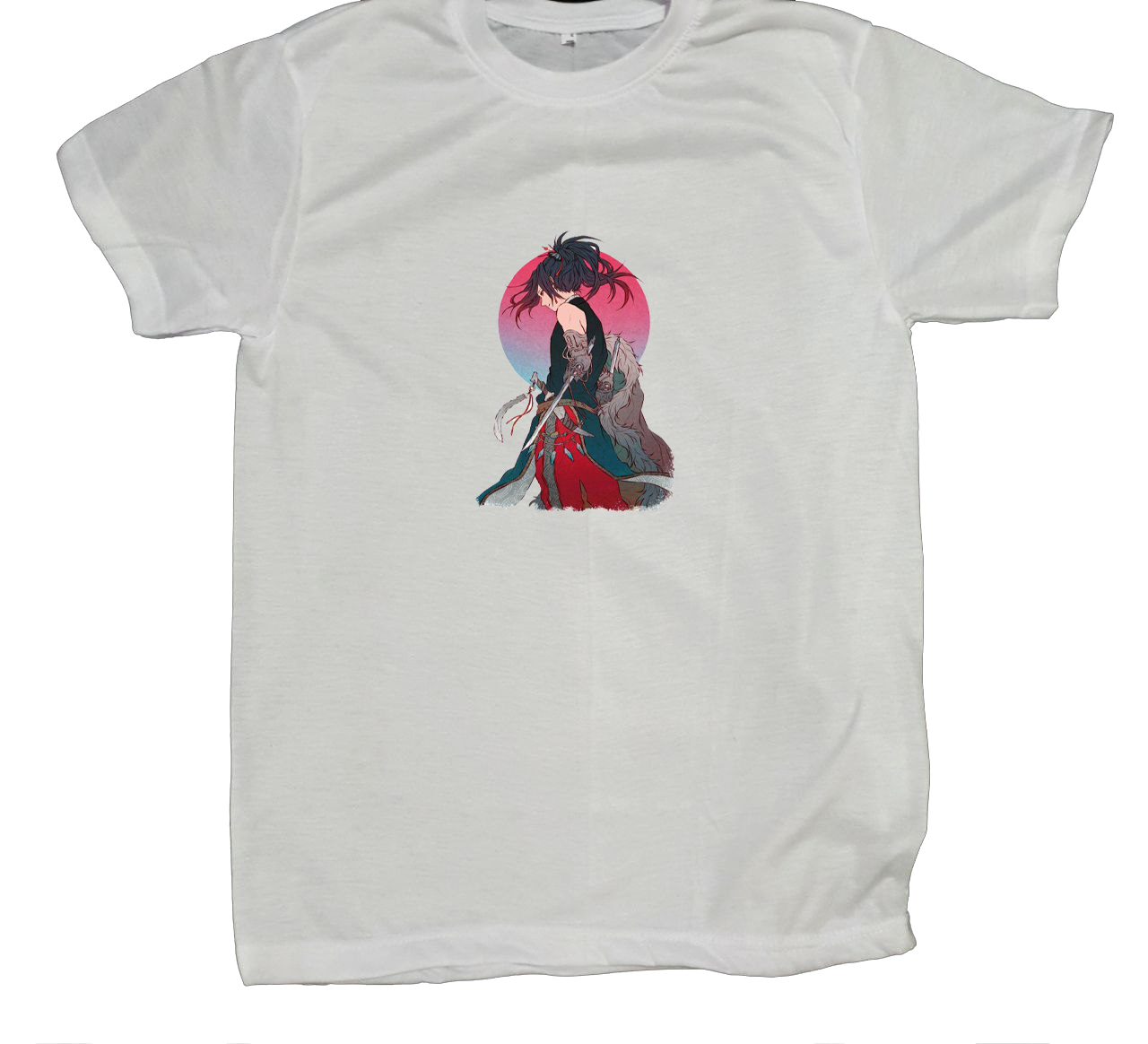 Dororo t- shirt fat White 4