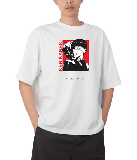 Tokyo ghoul t- shirt One Size White 4