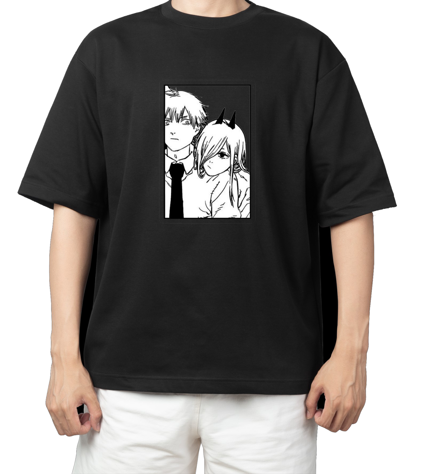 Chainsaw Man t- shirt One Size Black 4