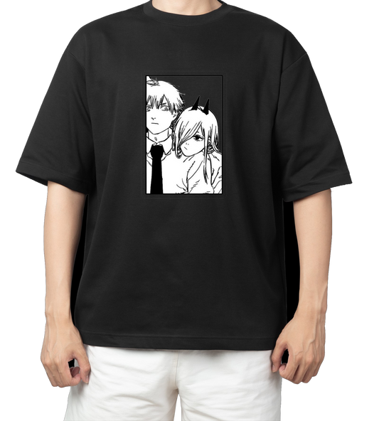 Chainsaw Man t- shirt One Size Black 4
