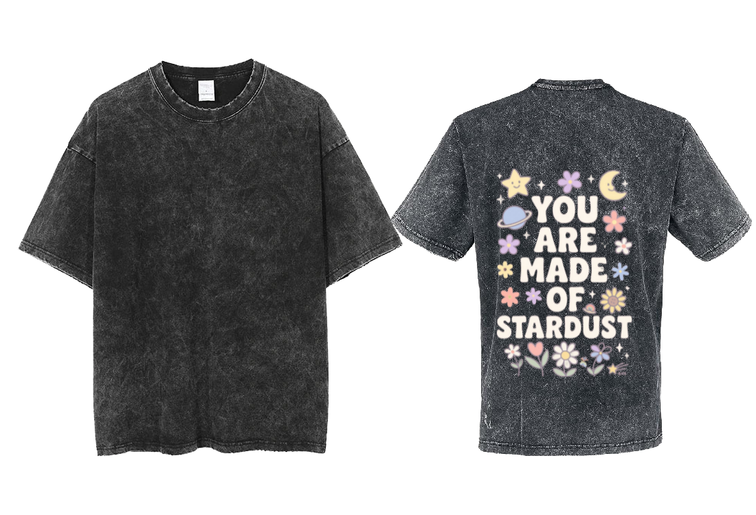 you are t- shirt One Size Washed Back 4