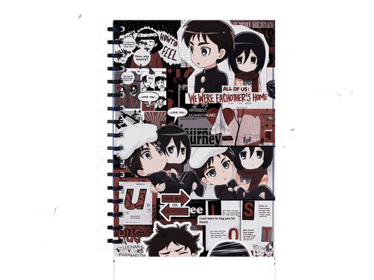 Attack on Titan Notebook A5 4