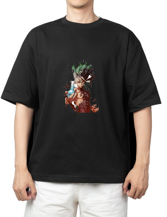 Dr. Stone t- shirt One Size Black 4