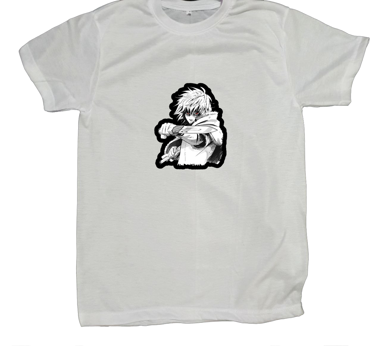 Vinland saga t- shirt fat White 4