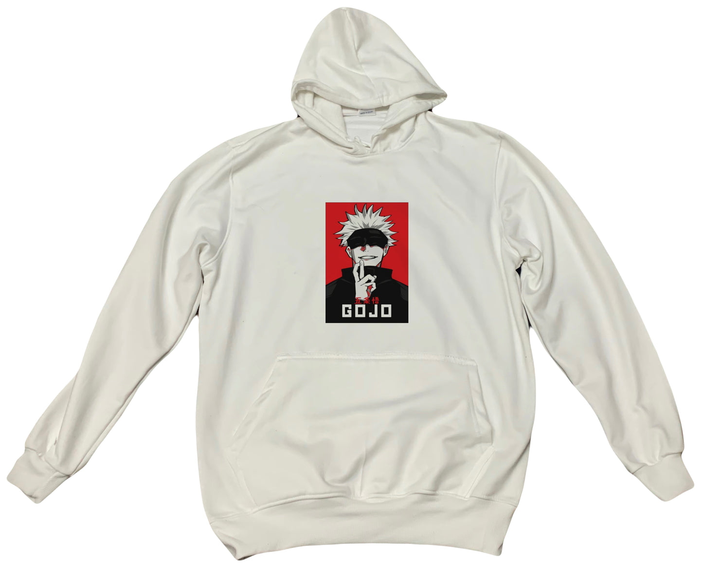 jujutsu kaisen GOJO Oversize  Hoodie White 3