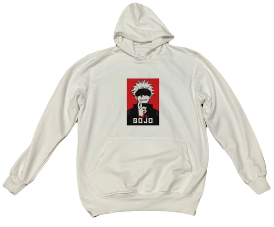 jujutsu kaisen GOJO Oversize  Hoodie White 3