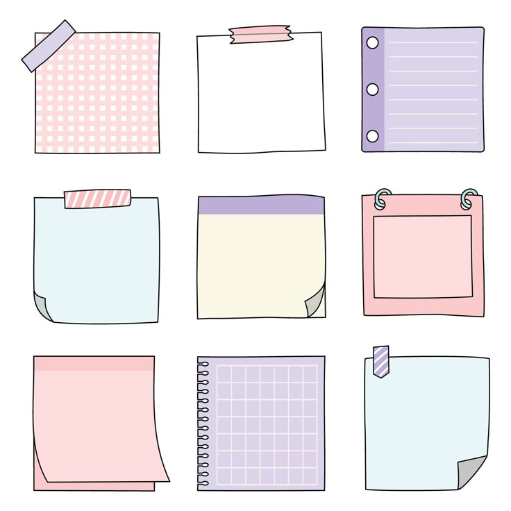 Aesthetic Cute Stickers Pack - Waterproof Vinyl Cartoon Decals for Water Bottles, Laptops, Scrapbooking, Kawaii Stationery Supplies sticker journal sticker