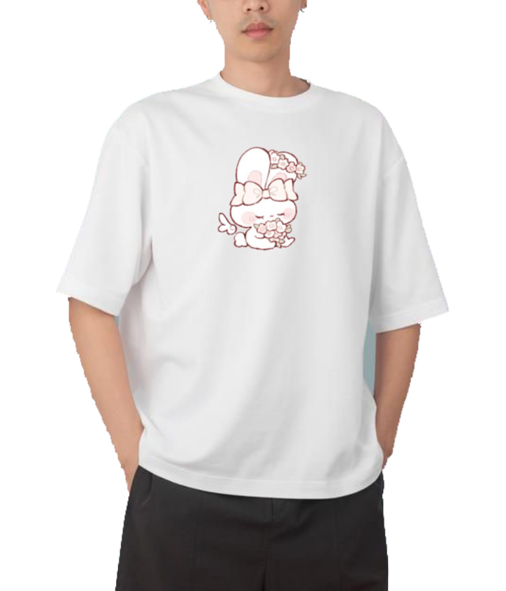 bunny One Size t- shirt White 50
