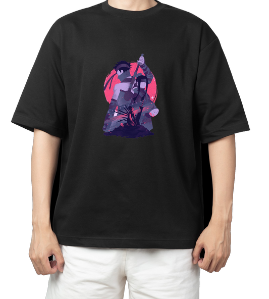Naruto Shippuden t- shirt One Size Black 50
