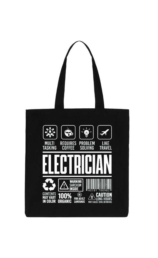 MEDICAL ASSISTANT Back text tote bag Black 48
