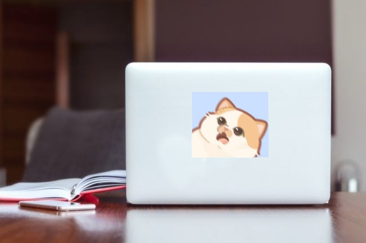 cat Laptop Sticker 50