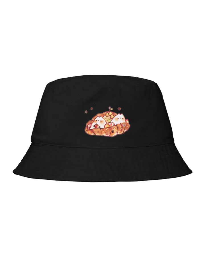 bunny Bucket hat Fishman hat cap Black 50