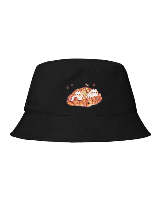 bunny Bucket hat Fishman hat cap Black 50