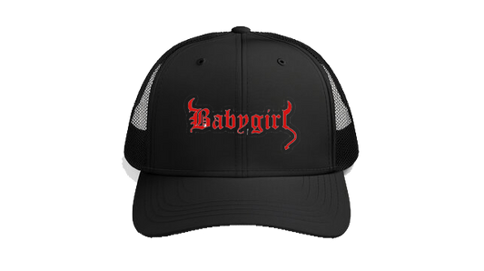 Baseball cap Black Babygirl 97