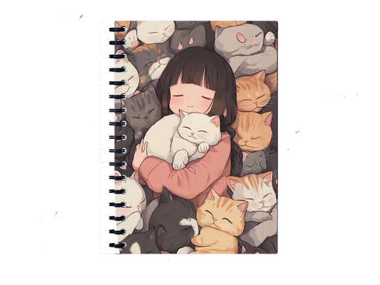 cat anami Notebook A5 3
