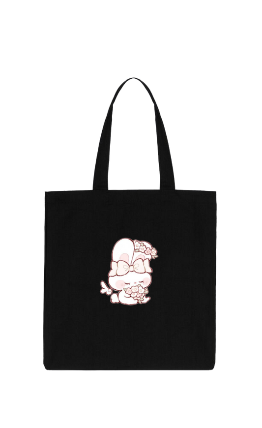 bunny tote bag White 50