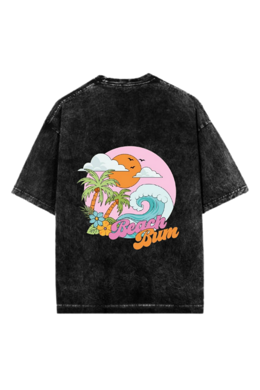 Summer Vibes One Size t- shirt Washed Back 50