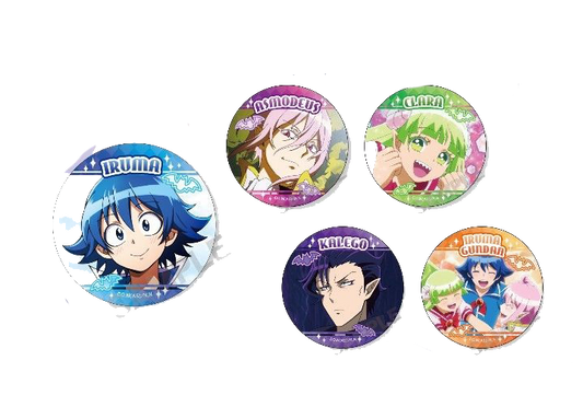 Welcome to Demon School! Iruma-kun brooch badge 1