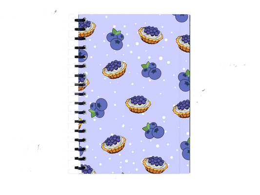 Blueberry Tart Notebook A5 50